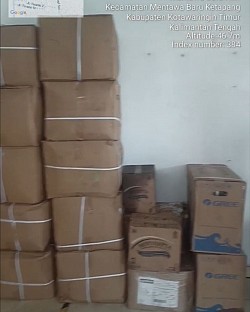 SEWA TRUK KONTAINER FUSO SAMPIT